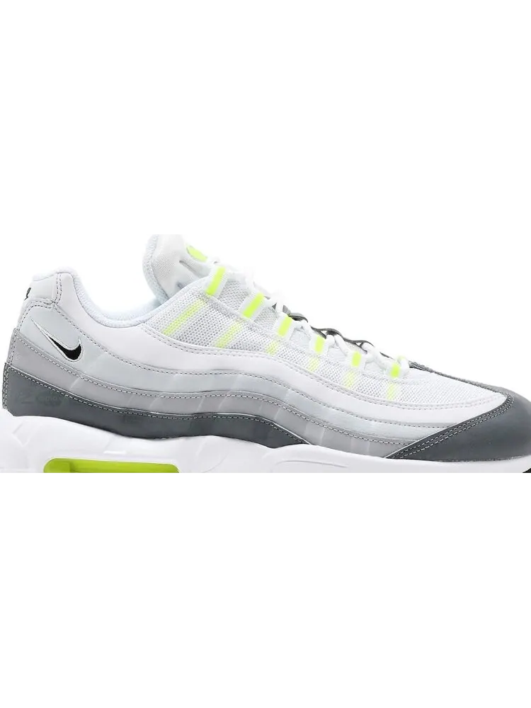 Кроссовки Nike Air Max 95 'Logos Pack - White Neon' — изображение 2 из 8, белый