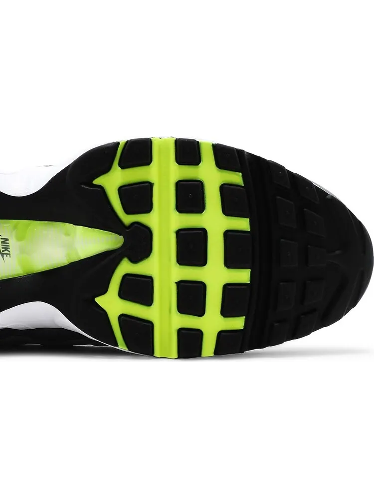 Кроссовки Nike Air Max 95 'Logos Pack - White Neon' — изображение 5 из 8, белый