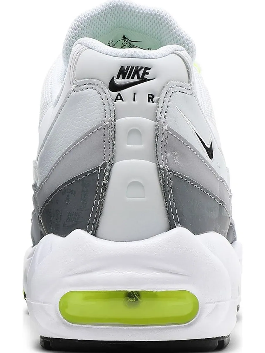 Кроссовки Nike Air Max 95 'Logos Pack - White Neon' — изображение 7 из 8, белый