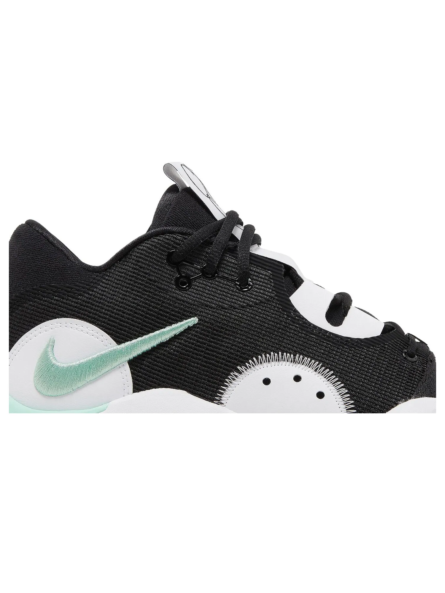 Кроссовки Nike PG 6 EP 'Black Mint Green' — изображение 2 из 8, черный
