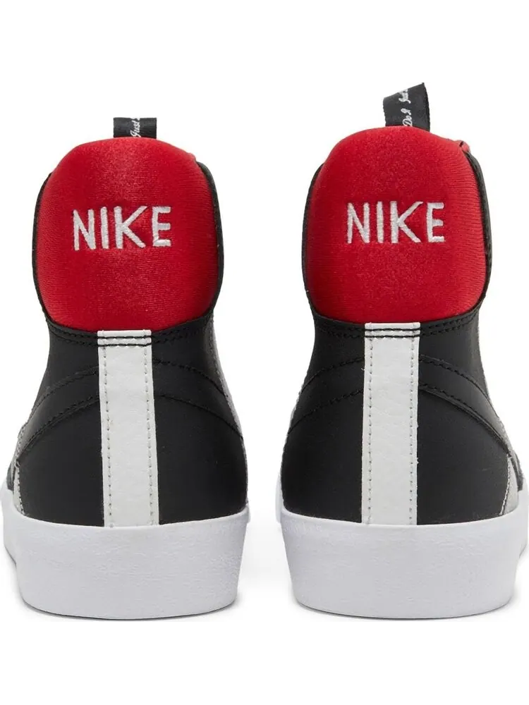 Кроссовки Nike Blazer Mid '77 SE GS 'Dance - White Black Red' — изображение 6 из 8, белый
