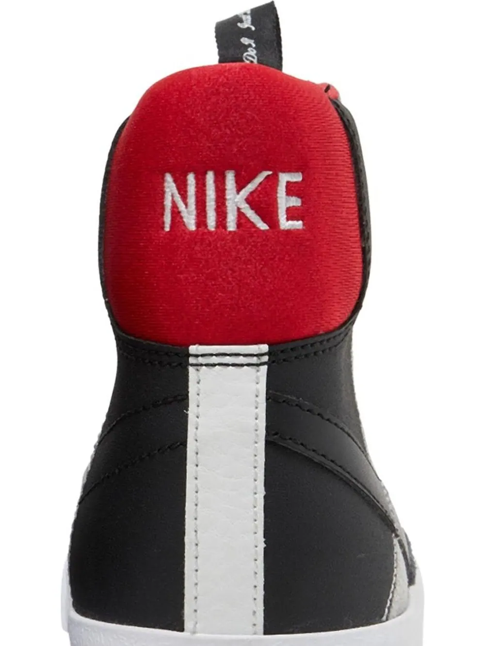 Кроссовки Nike Blazer Mid '77 SE GS 'Dance - White Black Red' — изображение 7 из 8, белый