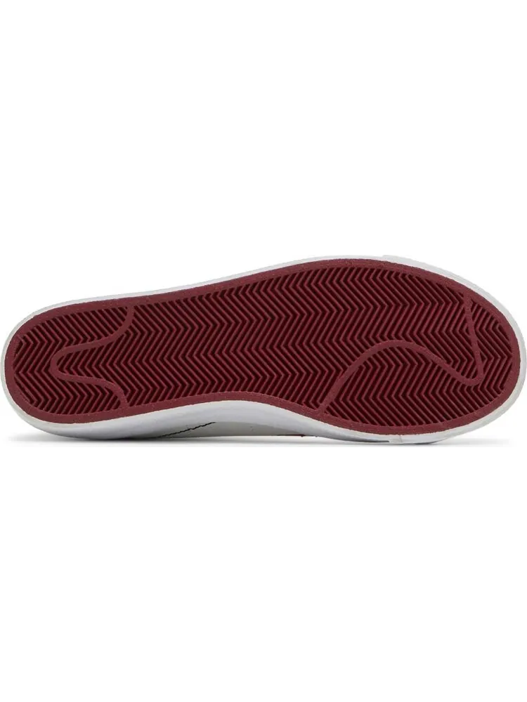 Кроссовки Nike Blazer Mid '77 SE GS 'White Rush Maroon' — изображение 4 из 8, белый