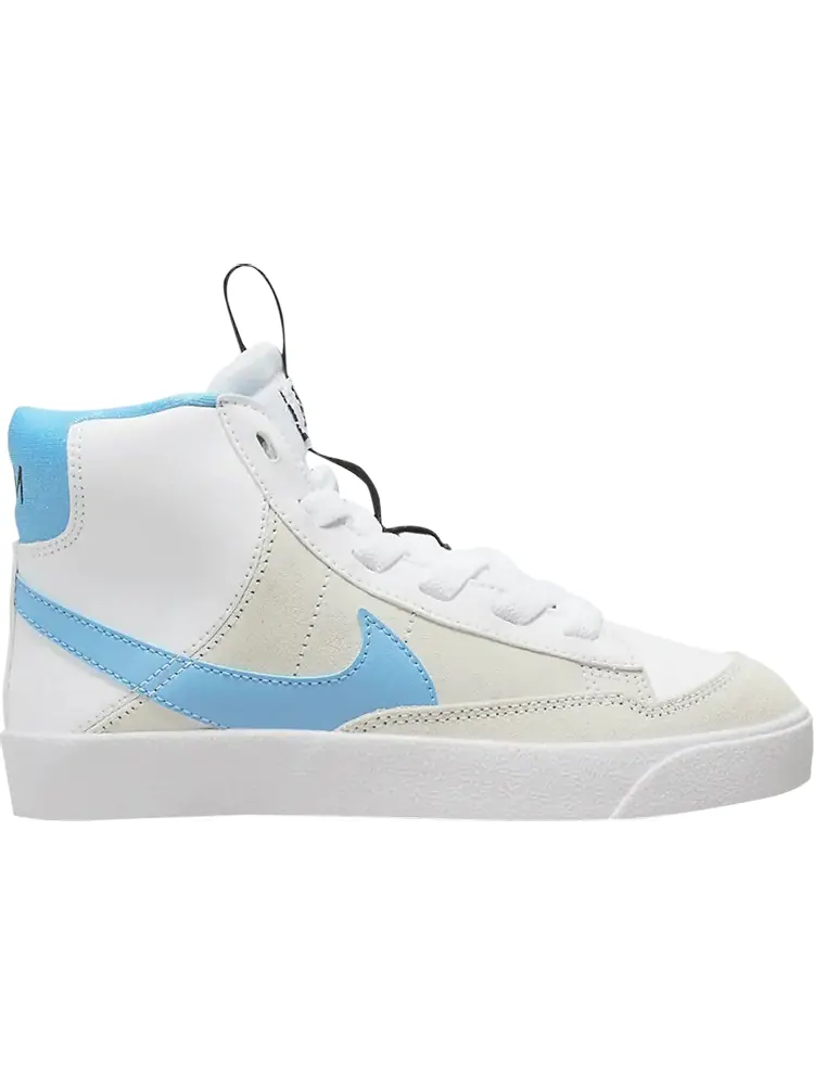 Кроссовки Nike Blazer Mid '77 SE PS 'Dance - White University Blue' — изображение 1 из 1, белый
