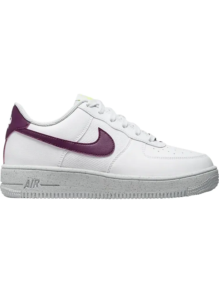 Кроссовки Nike Air Force 1 Crater Next Nature GS 'White Sangria' — изображение 1 из 1, белый