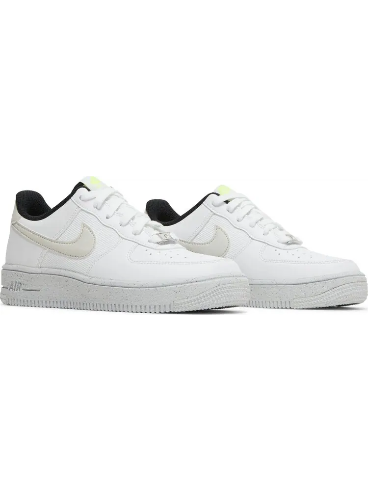 Кроссовки Nike Air Force 1 Crater Next Nature GS 'White Light Bone' — изображение 8 из 8, белый