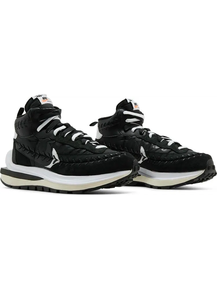 Кроссовки Nike sacai x Jean Paul Gaultier x VaporWaffle 'Black' — изображение 8 из 8, черный