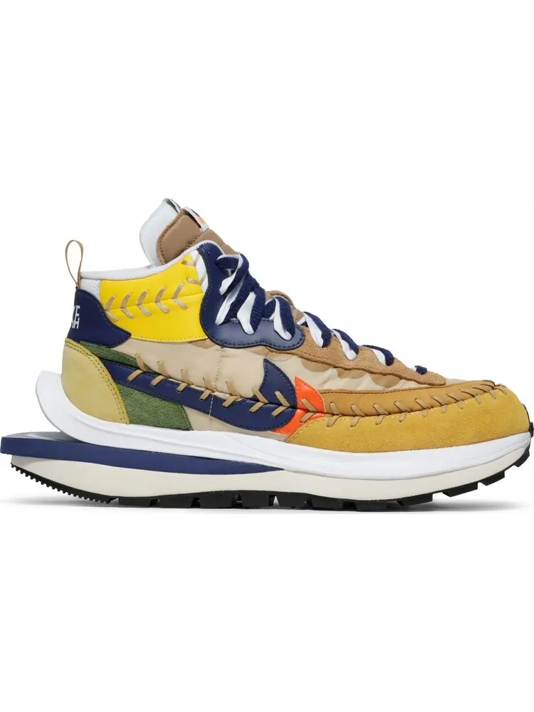 Кроссовки Nike sacai x Jean Paul Gaultier x VaporWaffle 'Sesame' — изображение 1 из 10, загар