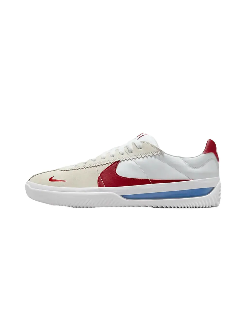 Скейтерские кеды Nike BRSB — изображение 1 из 7, красный/белый
