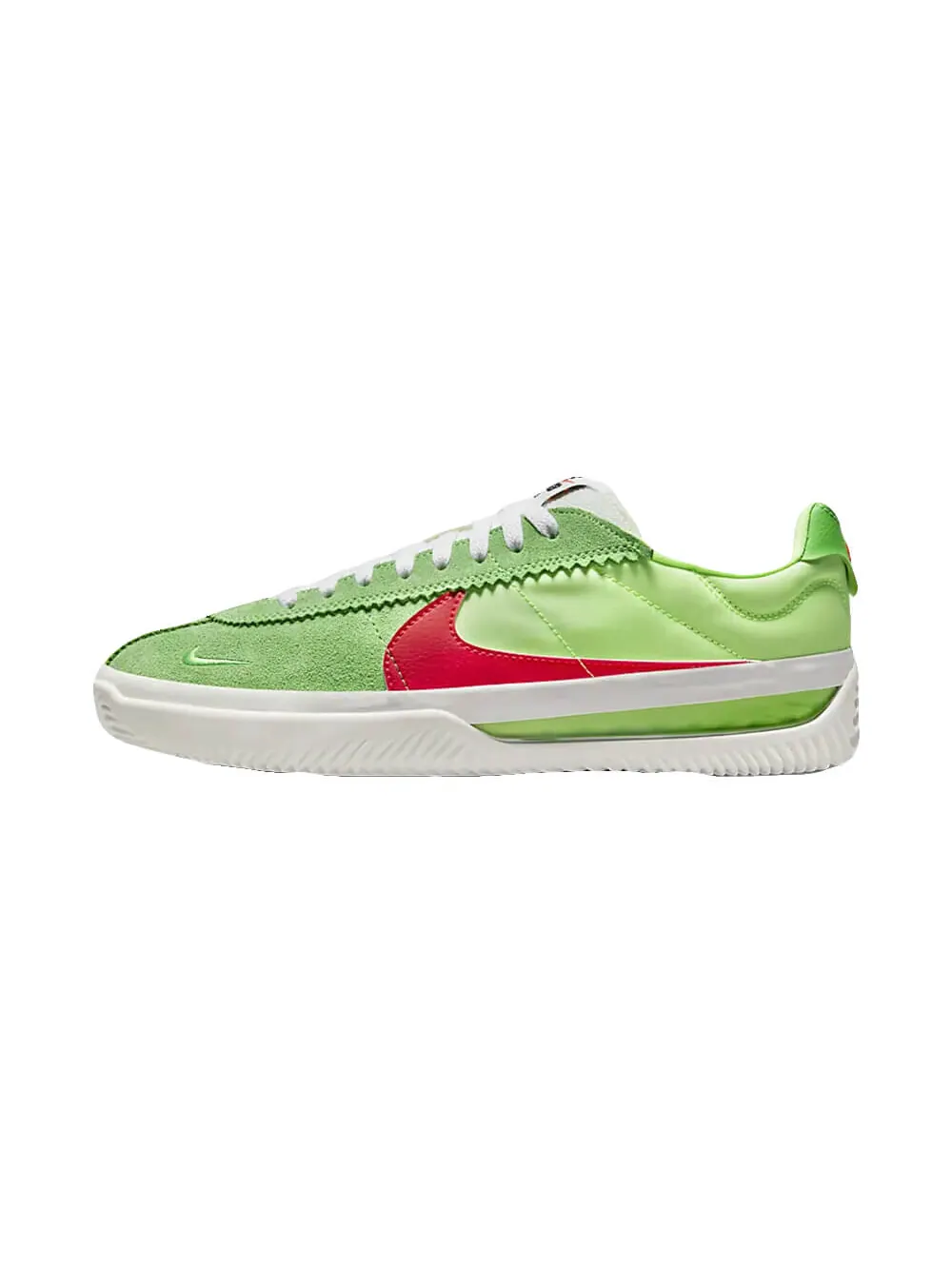Скейтерские кеды Nike BRSB — изображение 1 из 7, зеленый/красный