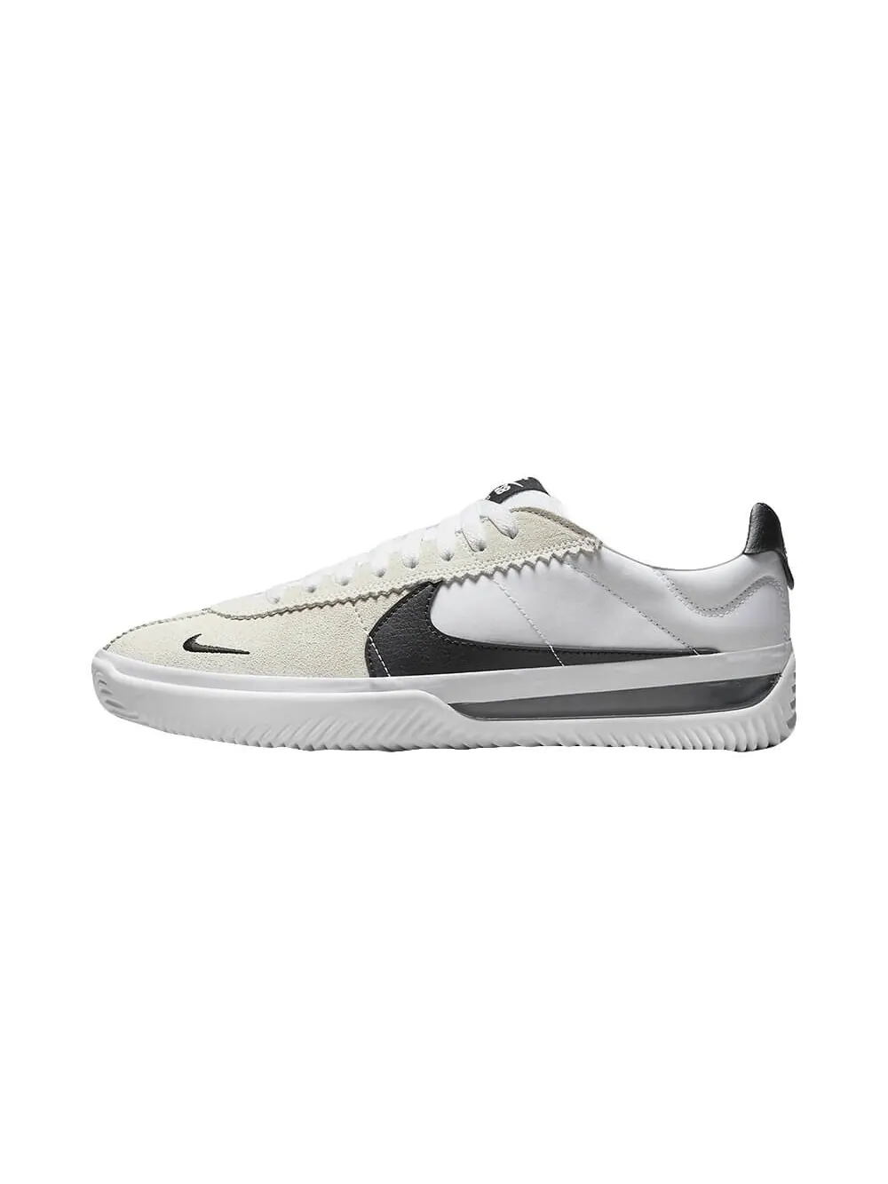 Скейтерские кеды Nike BRSB — изображение 1 из 7, белый/черный