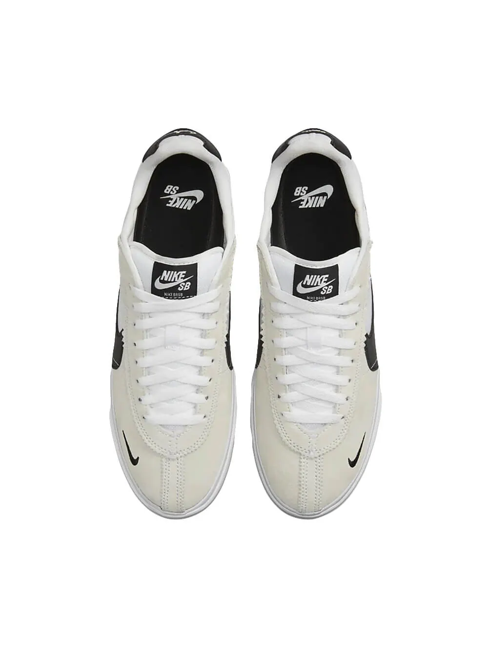 Скейтерские кеды Nike BRSB — изображение 4 из 7, белый/черный