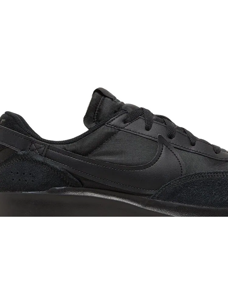 Кроссовки Nike Waffle Debut 'Triple Black' — изображение 2 из 8, черный