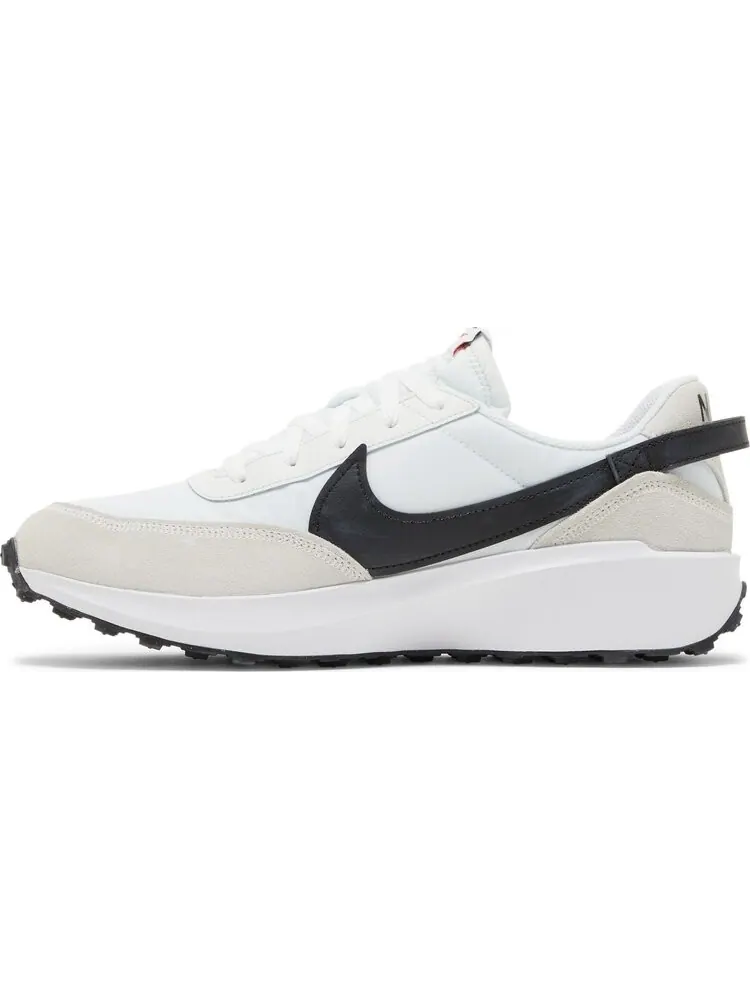 Кроссовки Nike Waffle Debut 'White Black' — изображение 3 из 8, белый