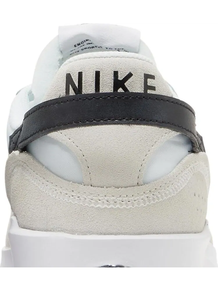 Кроссовки Nike Waffle Debut 'White Black' — изображение 7 из 8, белый