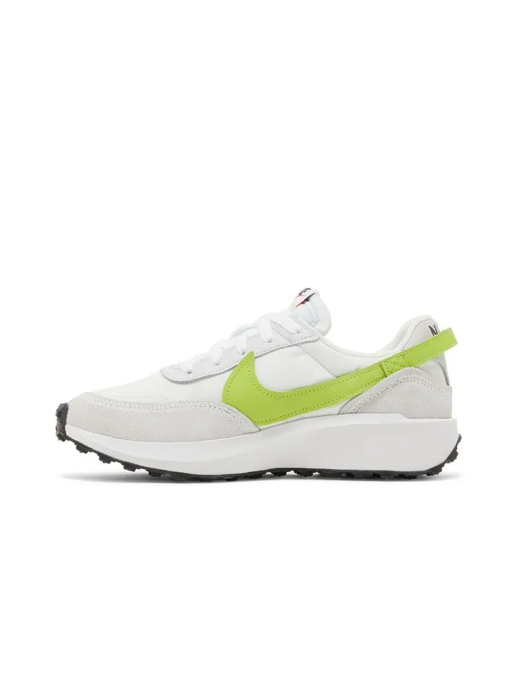 Кроссовки Nike Wmns Waffle Debut — изображение 3 из 8, белый зеленый