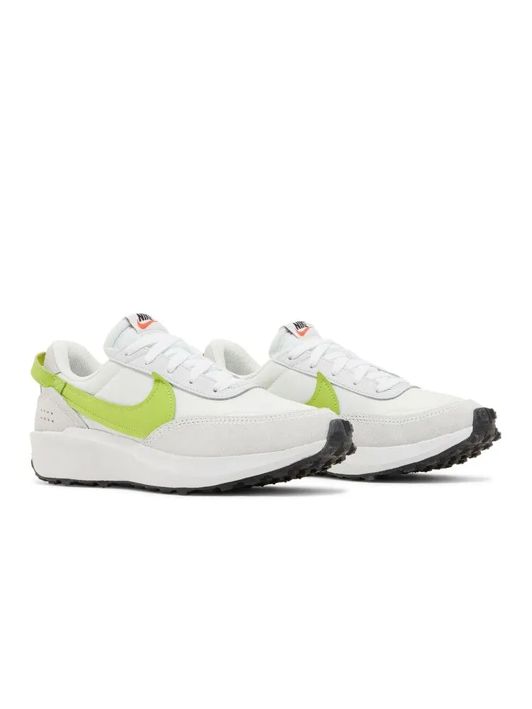 Кроссовки Nike Wmns Waffle Debut — изображение 8 из 8, белый зеленый
