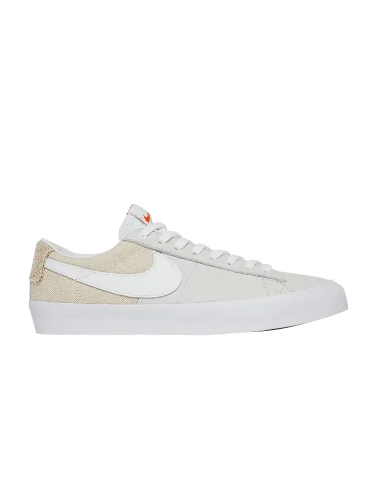 Кроссовки Nike Zoom Blazer Low Pro GT ISO SB 'White' — изображение 1 из 8, белый/белый/белый/белый