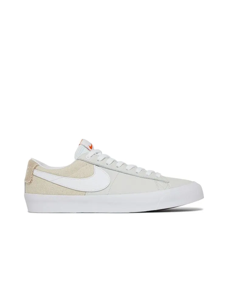 Кроссовки Nike Zoom Blazer Low Pro GT ISO SB 'White' — изображение 2 из 8, белый/белый/белый/белый