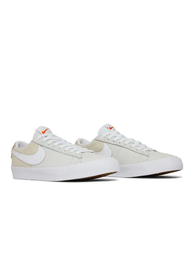 Кроссовки Nike Zoom Blazer Low Pro GT ISO SB 'White' — изображение 8 из 8, белый/белый/белый/белый