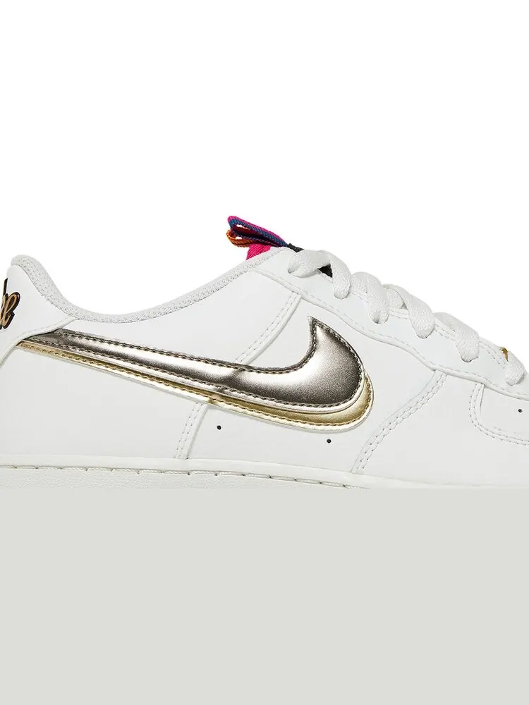 Кроссовки Nike Air Force 1 LV8 GS 'Off Noir Summit White' — изображение 2 из 8, белый