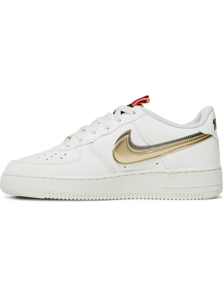 Кроссовки Nike Air Force 1 LV8 GS 'Off Noir Summit White' — изображение 3 из 8, белый
