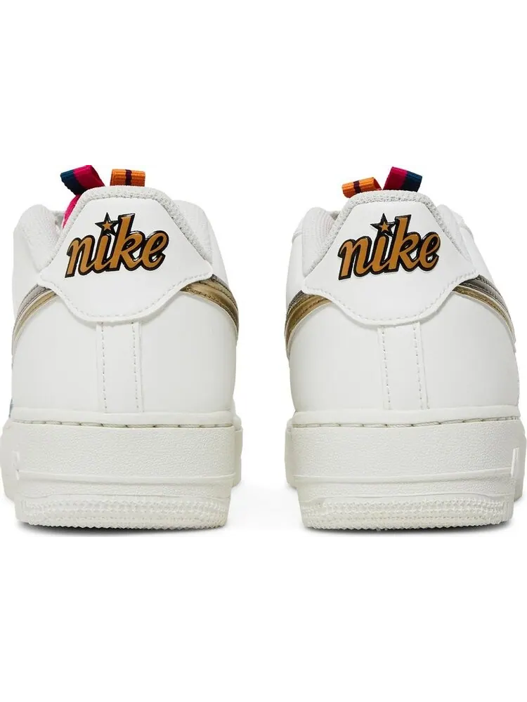 Кроссовки Nike Air Force 1 LV8 GS 'Off Noir Summit White' — изображение 6 из 8, белый