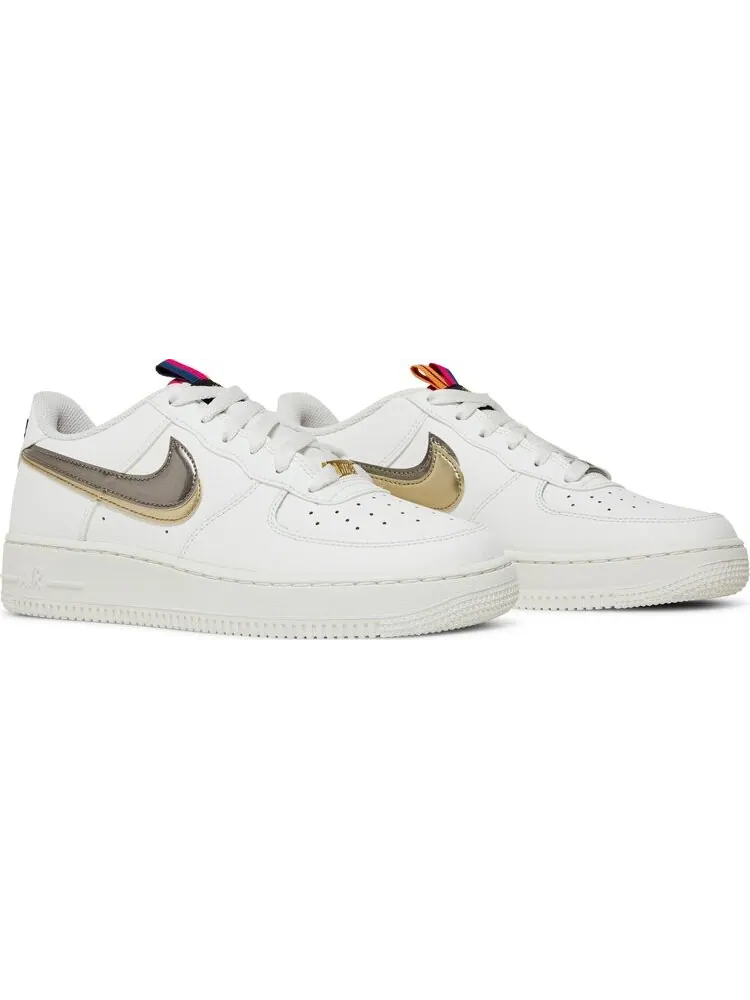 Кроссовки Nike Air Force 1 LV8 GS 'Off Noir Summit White' — изображение 8 из 8, белый