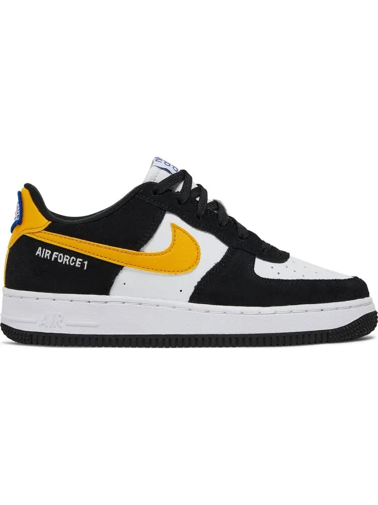 Кроссовки Nike Air Force 1 LV8 GS 'Black White Dark Sulfur' — изображение 1 из 8, черный