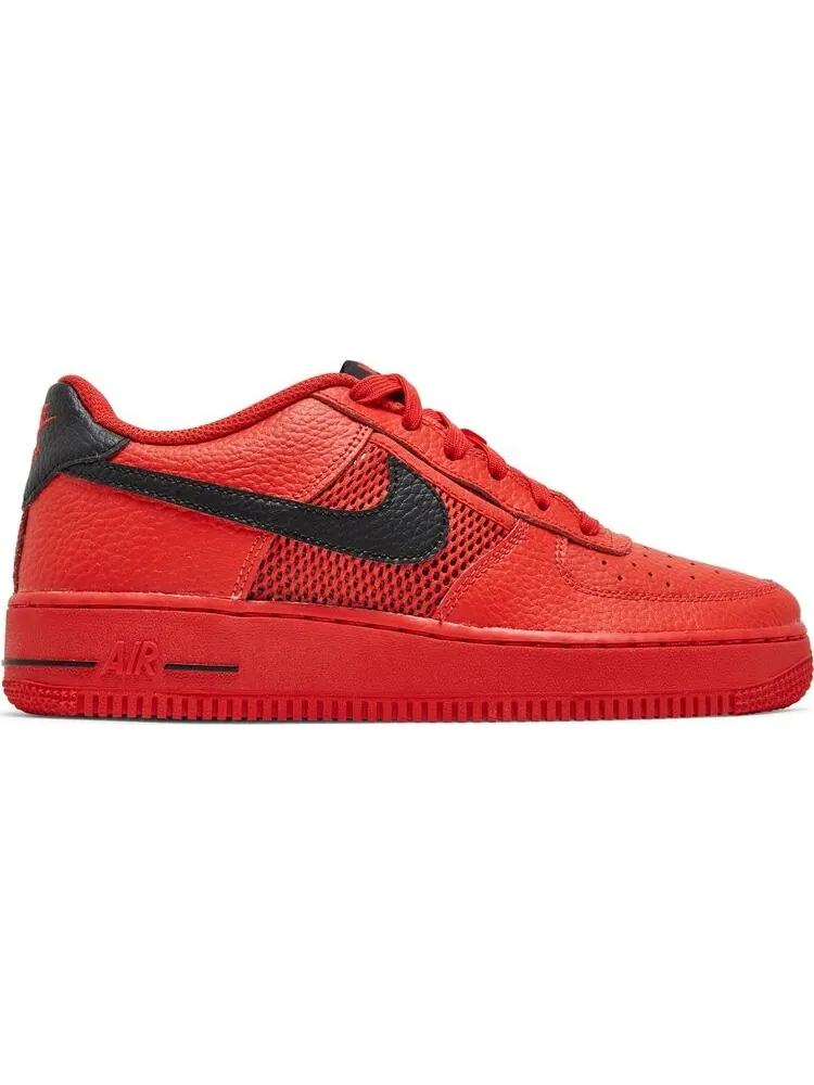 Кроссовки Nike Air Force 1 LV8 GS 'Mesh Pocket - Habanero Red' — изображение 1 из 8, красный
