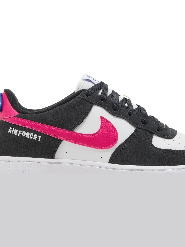 Кроссовки Nike Air Force 1 LV8 GS 'Athletic Club - Black Pink Prime' — изображение 2 из 8, белый