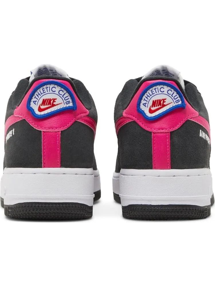 Кроссовки Nike Air Force 1 LV8 GS 'Athletic Club - Black Pink Prime' — изображение 6 из 8, белый