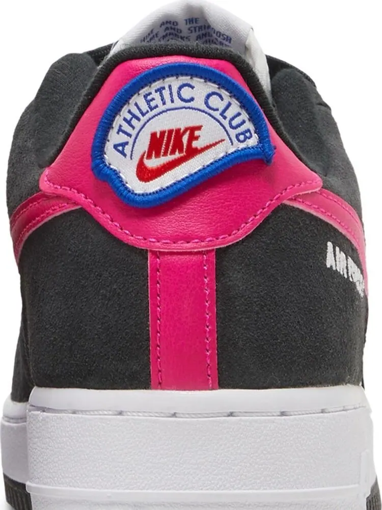 Кроссовки Nike Air Force 1 LV8 GS 'Athletic Club - Black Pink Prime' — изображение 7 из 8, белый