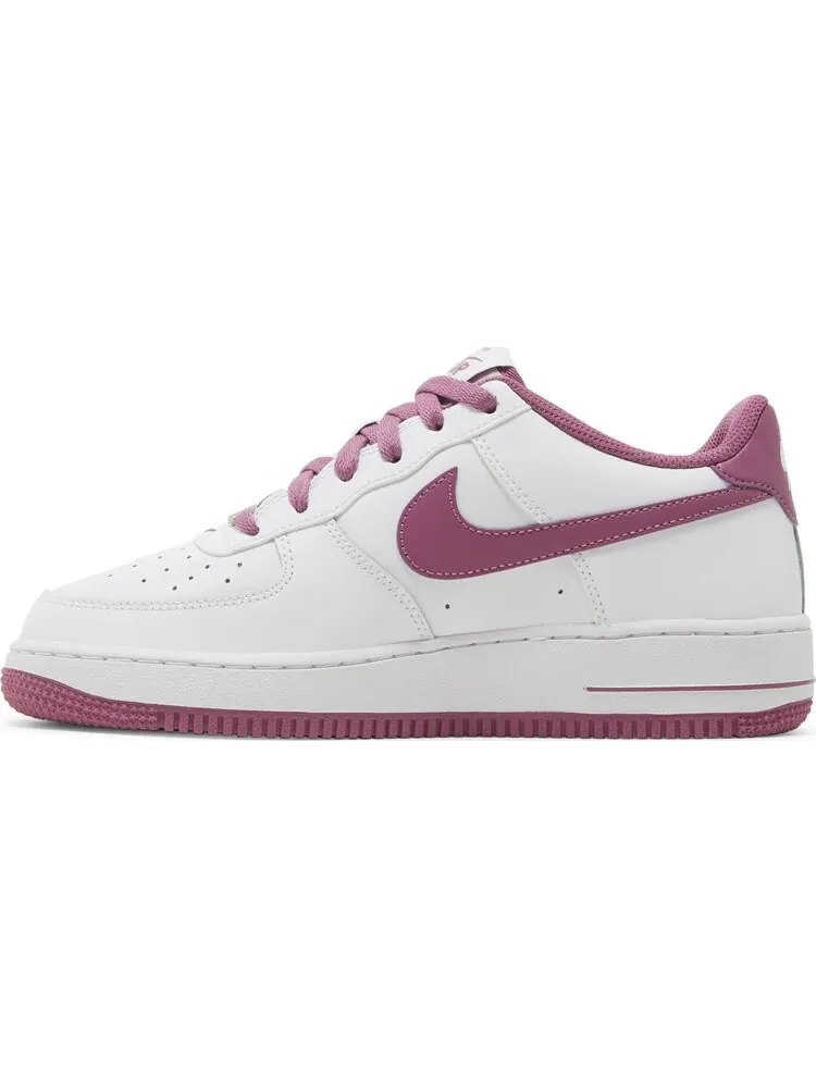 Кроссовки Nike Air Force 1 '06 GS 'White Light Bordeaux' — изображение 3 из 8, белый