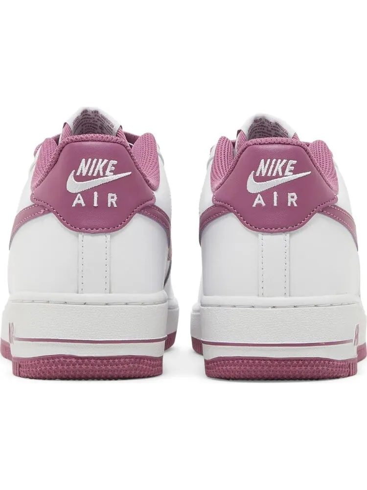 Кроссовки Nike Air Force 1 '06 GS 'White Light Bordeaux' — изображение 6 из 8, белый