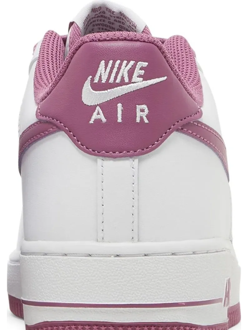 Кроссовки Nike Air Force 1 '06 GS 'White Light Bordeaux' — изображение 7 из 8, белый