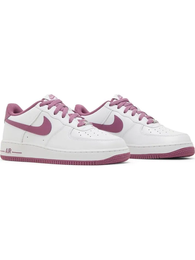 Кроссовки Nike Air Force 1 '06 GS 'White Light Bordeaux' — изображение 8 из 8, белый