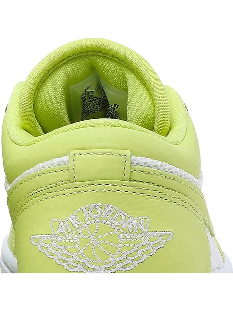 Кроссовки Wmns Air Jordan 1 Low Limelight — изображение 6 из 7, зеленый