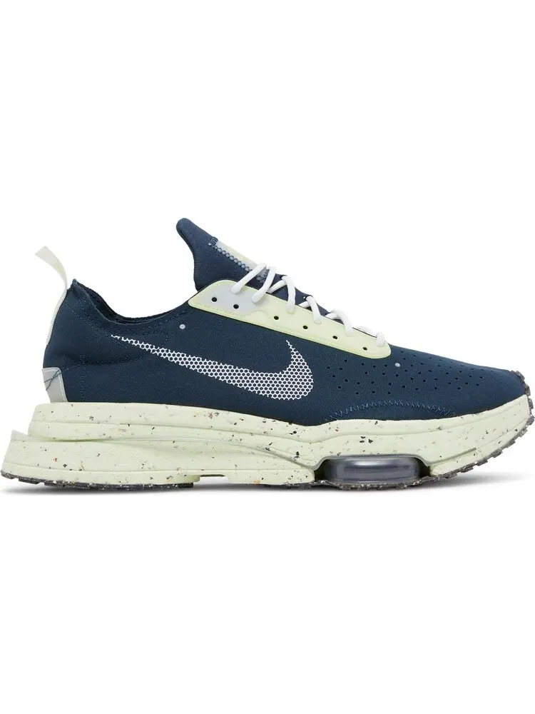 Кроссовки Nike Air Zoom-Type Crater 'Armory Navy Lime Ice' — изображение 1 из 8, синий