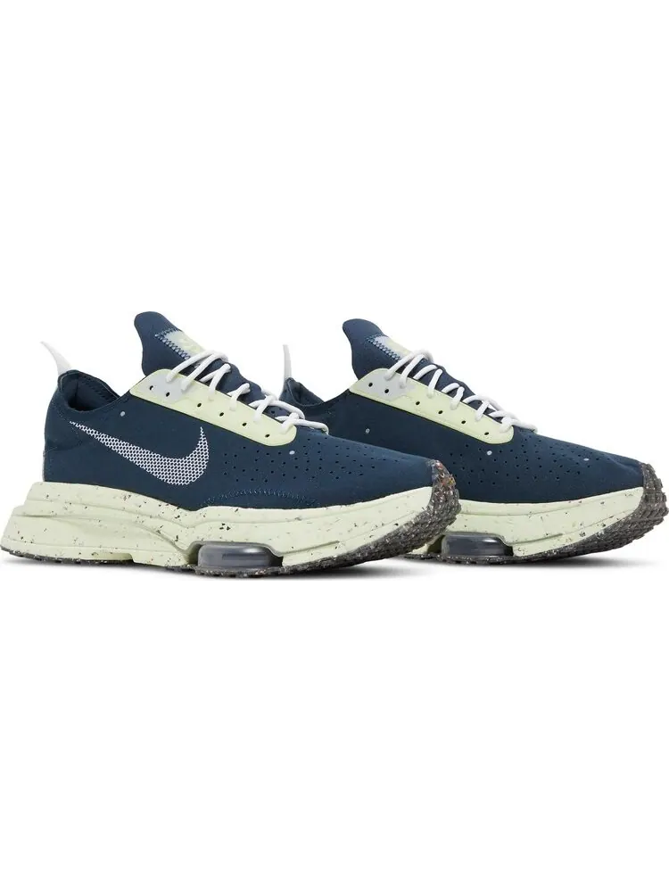 Кроссовки Nike Air Zoom-Type Crater 'Armory Navy Lime Ice' — изображение 8 из 8, синий