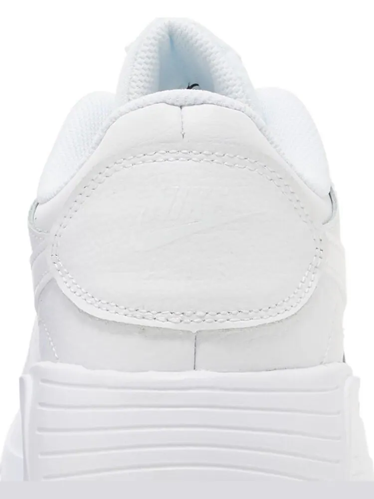 Кроссовки Nike Air Max Leather SC 'Triple White' — изображение 7 из 8, белый