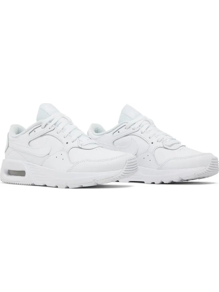 Кроссовки Nike Wmns Air Max SC Leather 'Triple White' — изображение 8 из 8, белый