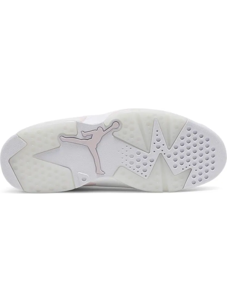 Кроссовки Wmns Air Jordan 6 Retro Gold Hoops — изображение 4 из 8, белый