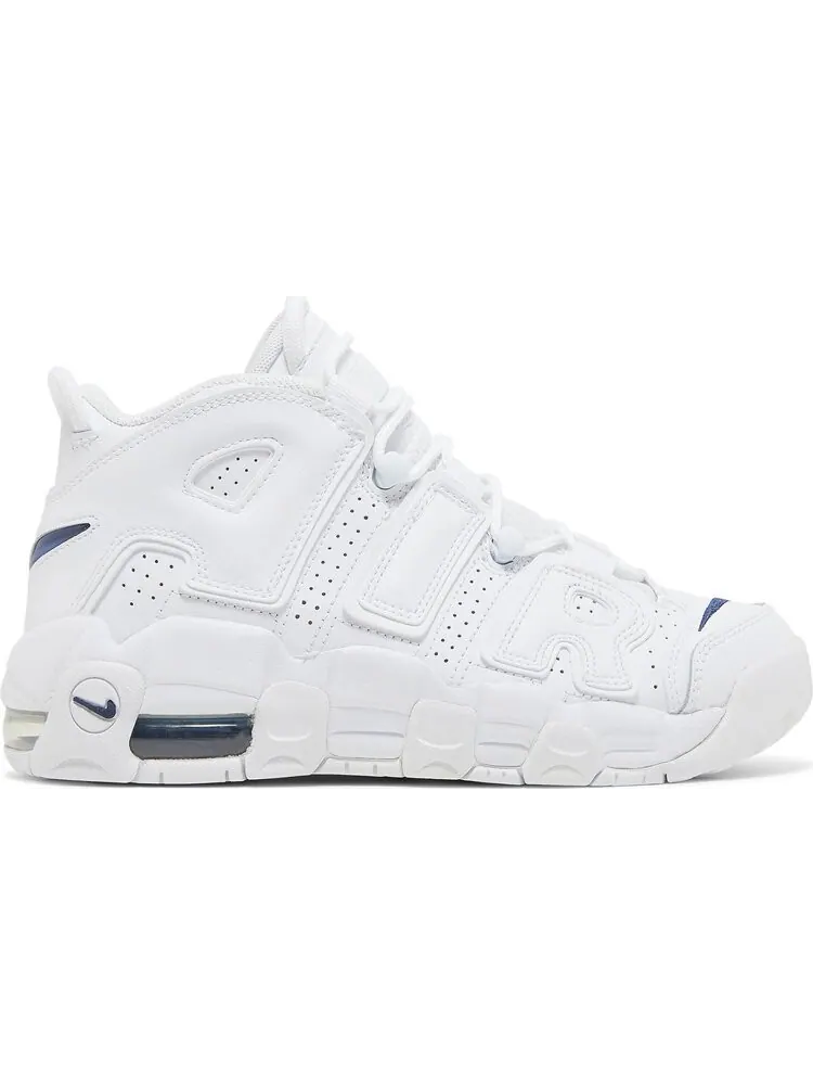 Кроссовки Nike Air More Uptempo GS 'White Midnight Navy' — изображение 1 из 8, белый