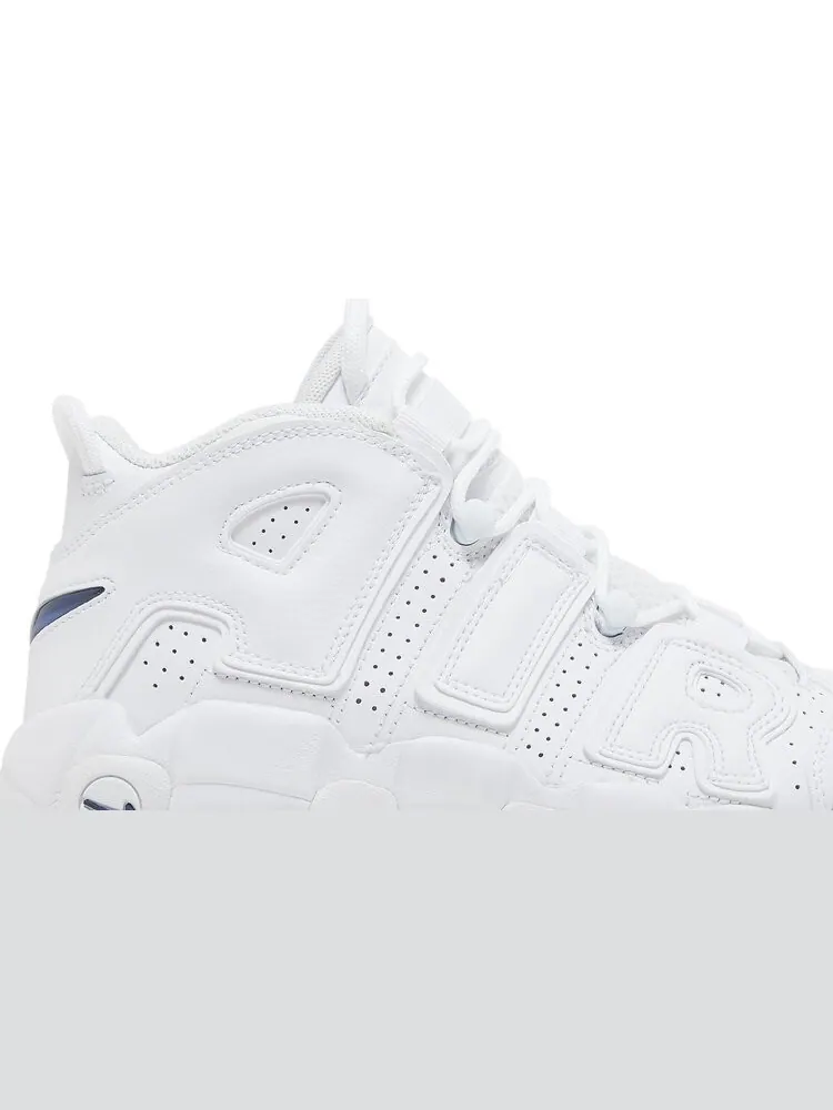Кроссовки Nike Air More Uptempo GS 'White Midnight Navy' — изображение 2 из 8, белый