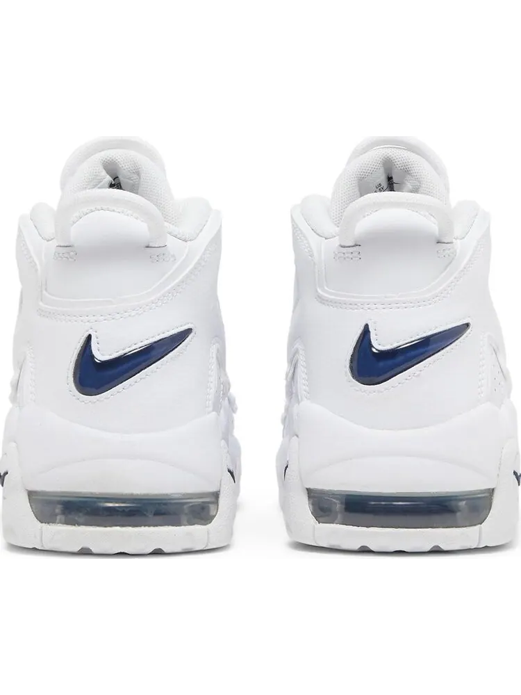 Кроссовки Nike Air More Uptempo GS 'White Midnight Navy' — изображение 6 из 8, белый