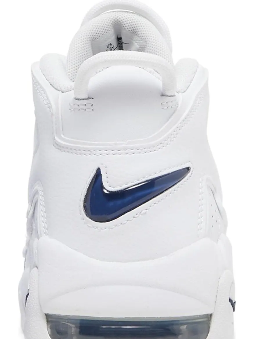 Кроссовки Nike Air More Uptempo GS 'White Midnight Navy' — изображение 7 из 8, белый