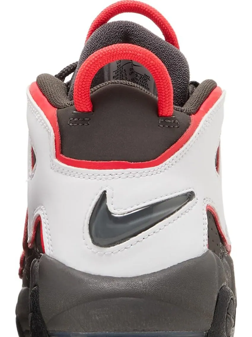 Кроссовки Nike Air More Uptempo GS 'Medium Ash Siren Red White' — изображение 7 из 8, черный