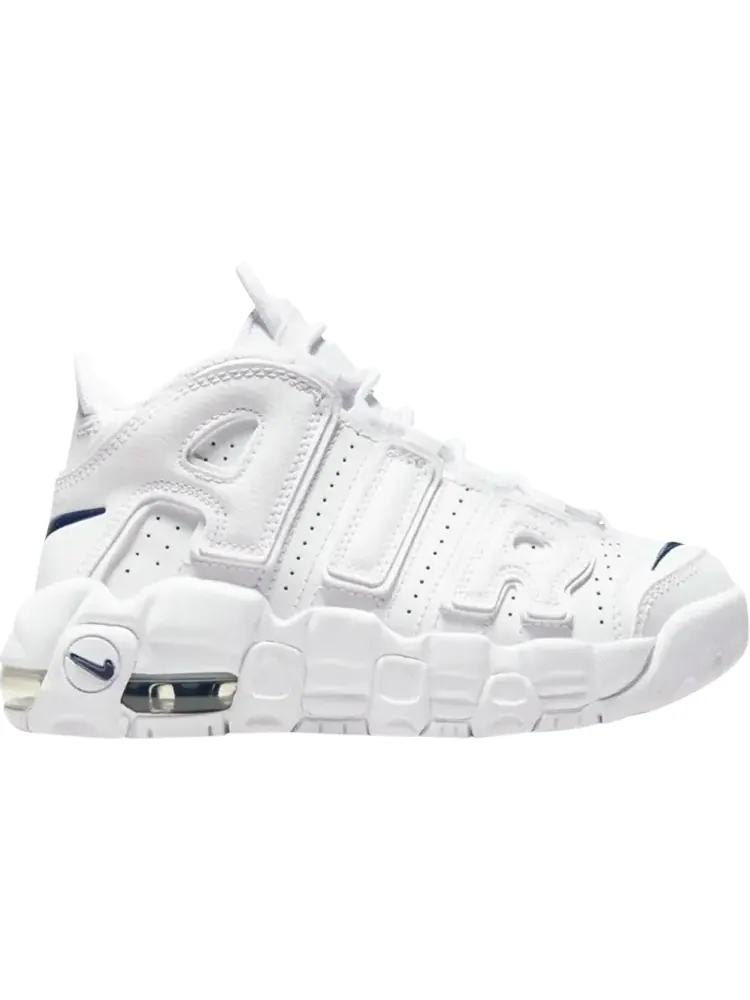 Кроссовки Nike Air More Uptempo PS 'White Midnight Navy' — изображение 1 из 1, белый