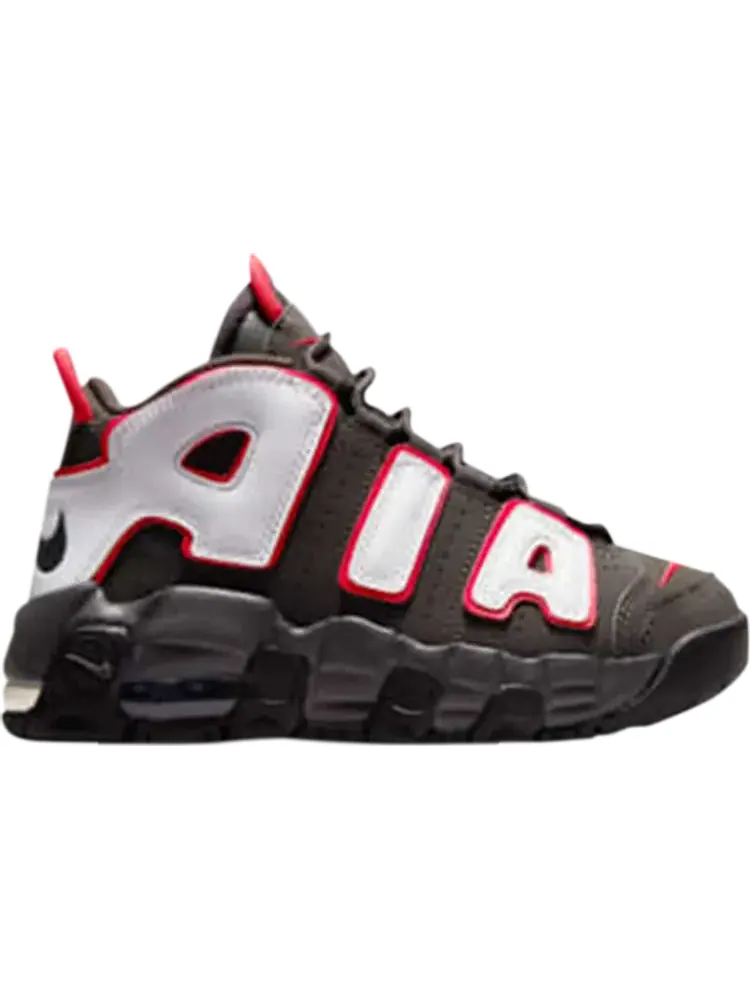 Кроссовки Nike Air More Uptempo PS 'Medium Ash Siren Red White' — изображение 1 из 1, черный